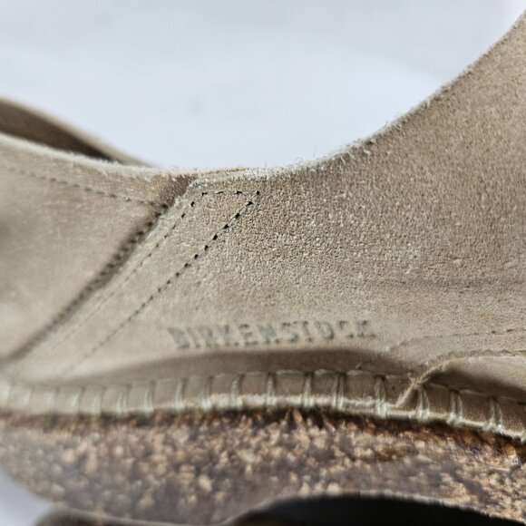 Birkenstock Gary Tan Lace Up Loafers Men\'s Size 9 Women\'s Size 11 Suede 42 270 main image 4